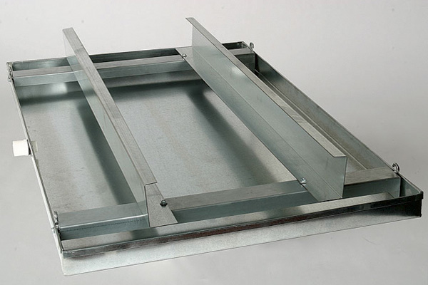 Drain Pan With Rails